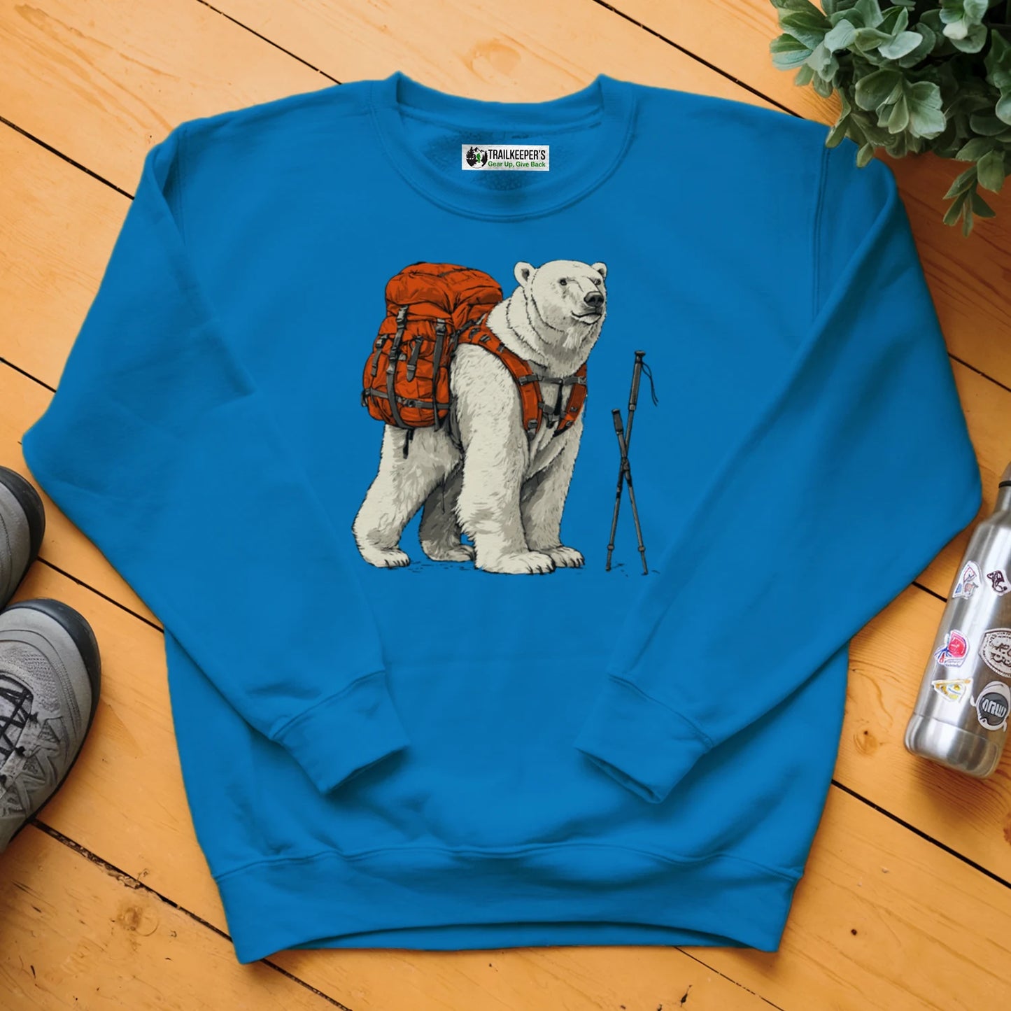 Polar Bear Backpacker Sweatshirt
