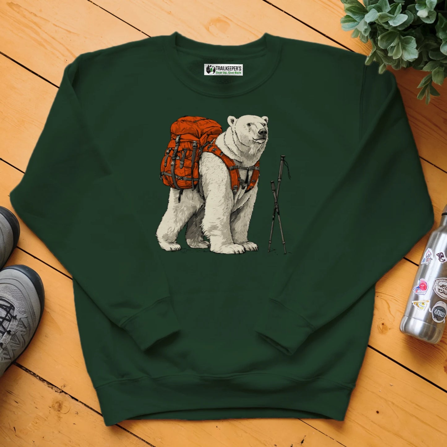 Polar Bear Backpacker Sweatshirt