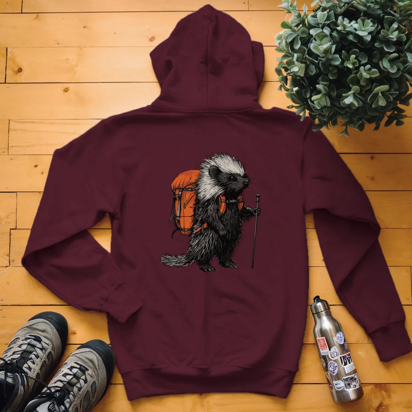 Porcupine Backpacker Hoodie