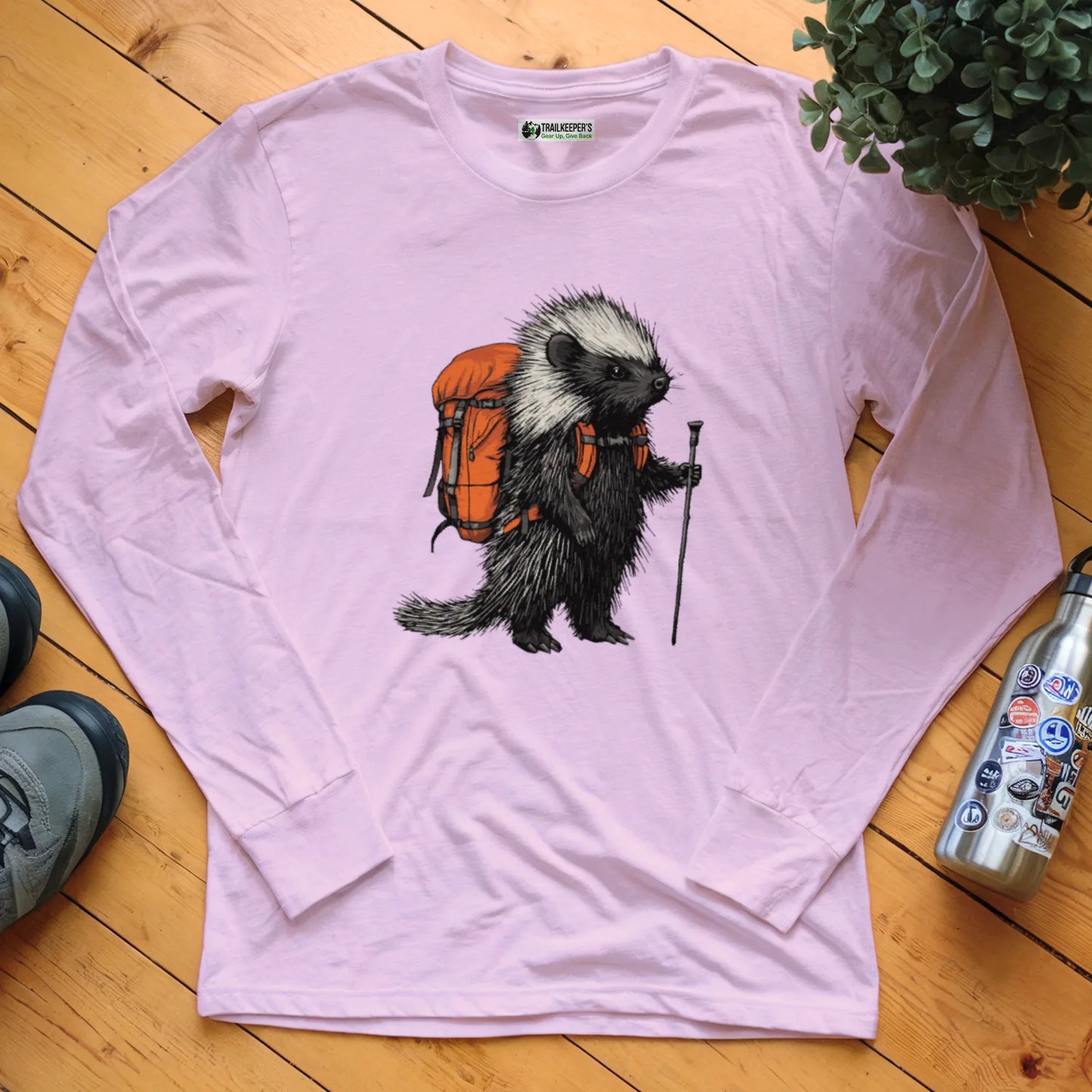 Porcupine Backpacker Long Sleeve T-Shirt