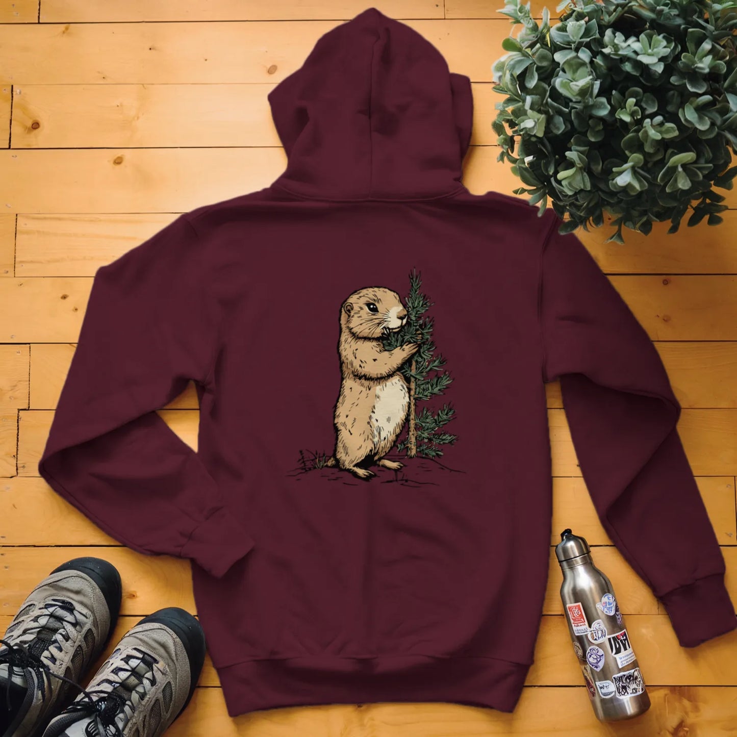 Prairie Dog Tree Hugger Hoodie