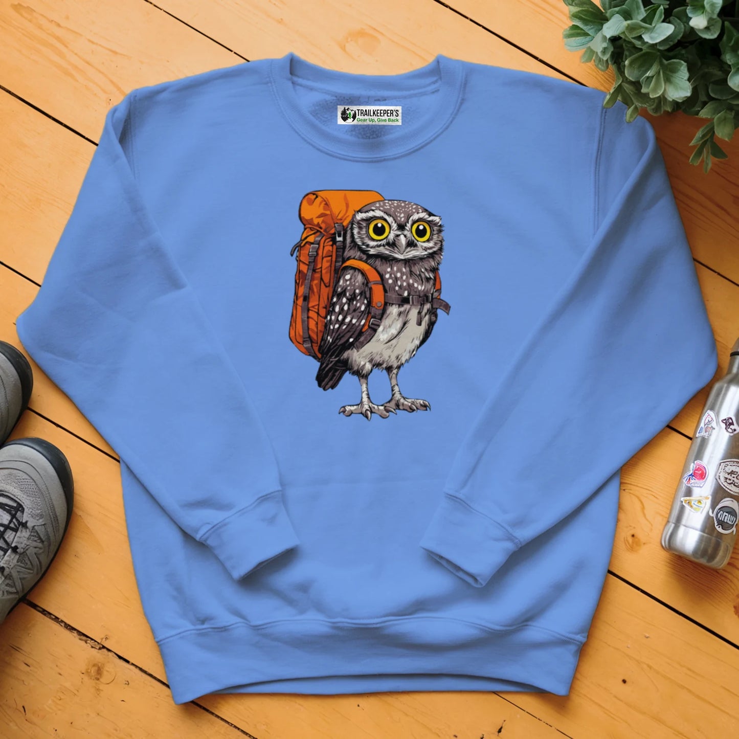 Pygmy Owl Backpacker Sweatshirt
