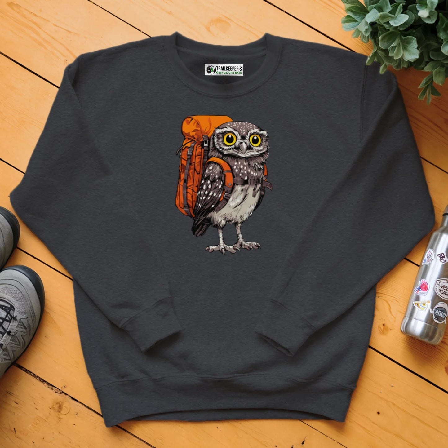 Pygmy Owl Backpacker Sweatshirt