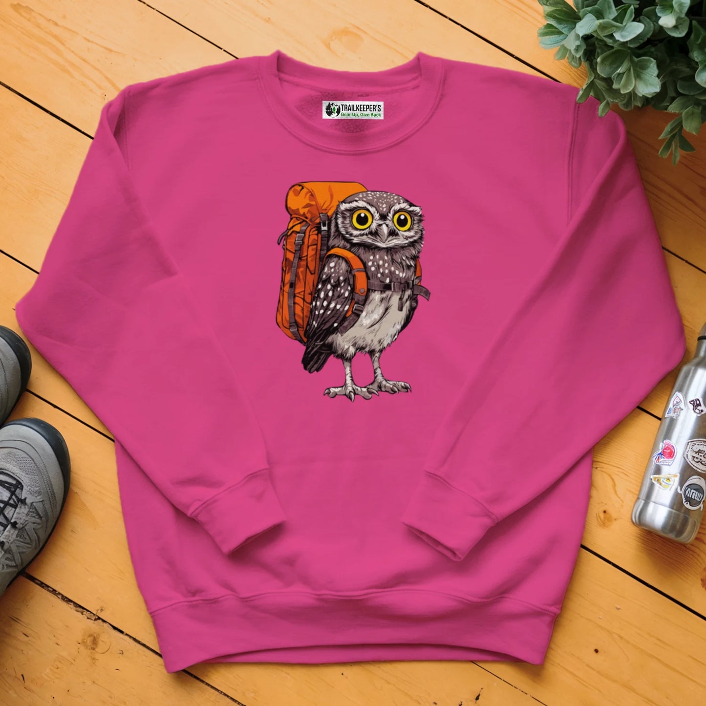 Pygmy Owl Backpacker Sweatshirt