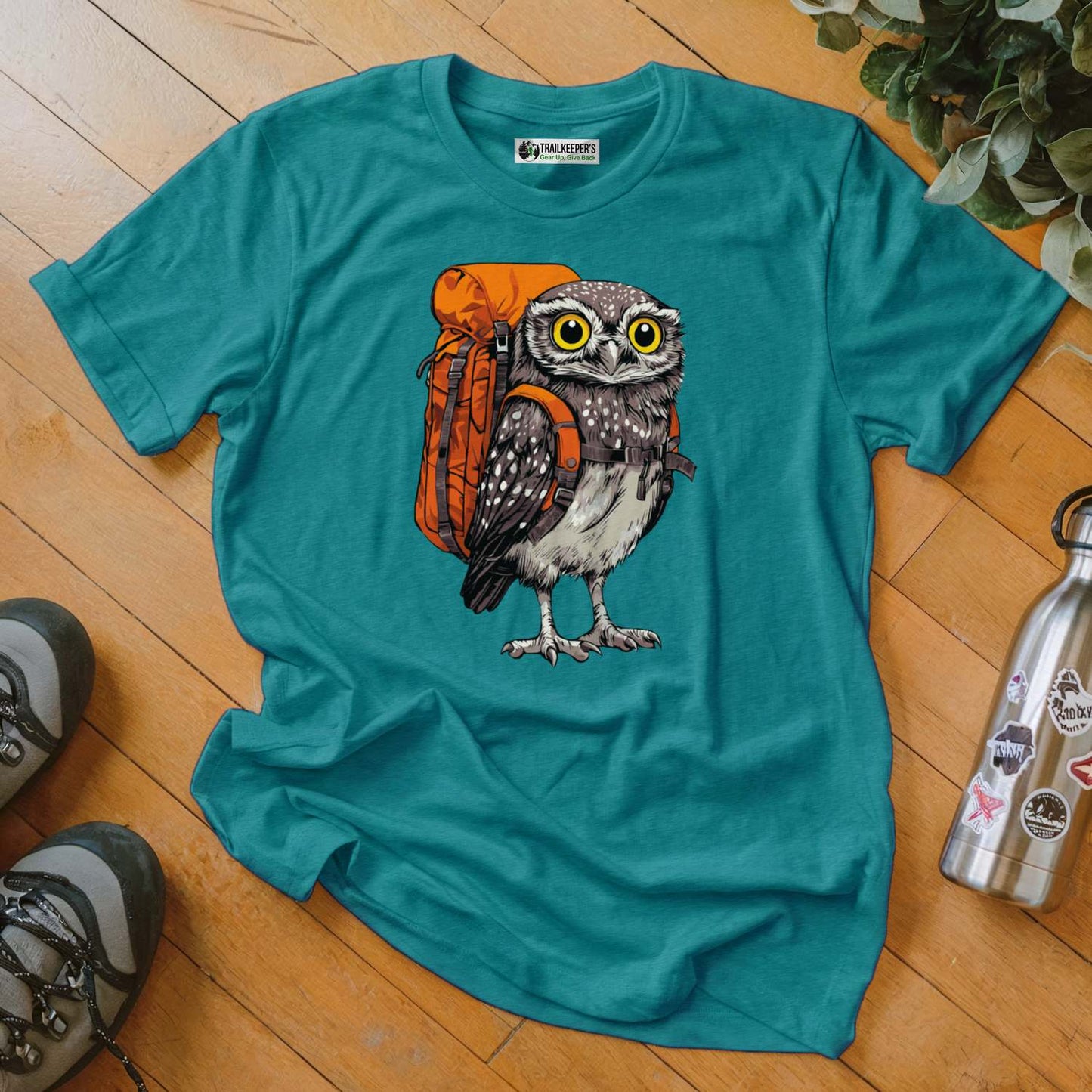 Pygmy Owl Backpacker T-Shirt