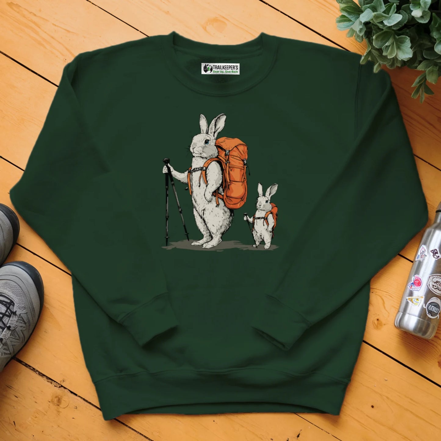 Rabbit Backpacker Family Sweatshirt