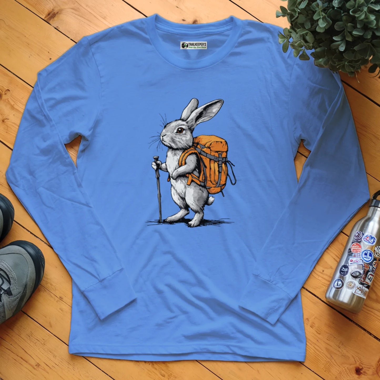 Rabbit Backpacker Long Sleeve T-Shirt