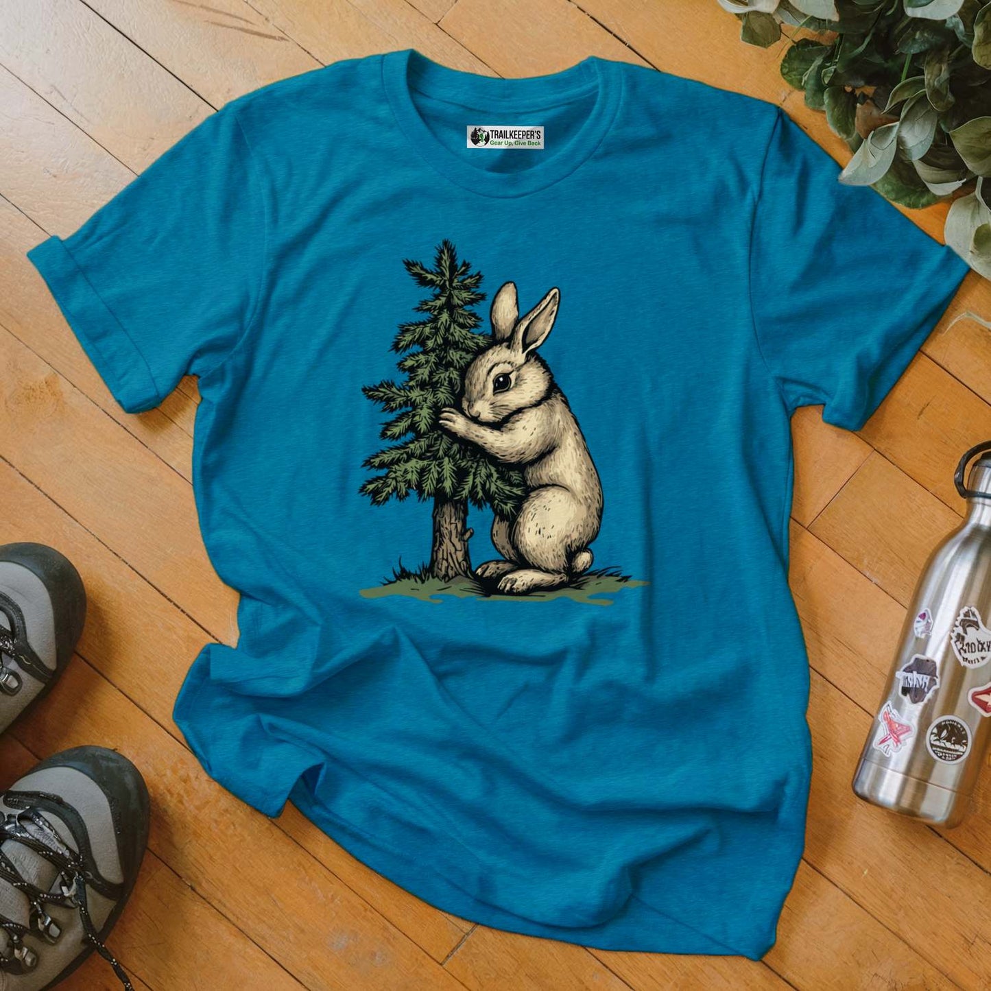 Rabbit Tree Hugger T-Shirt