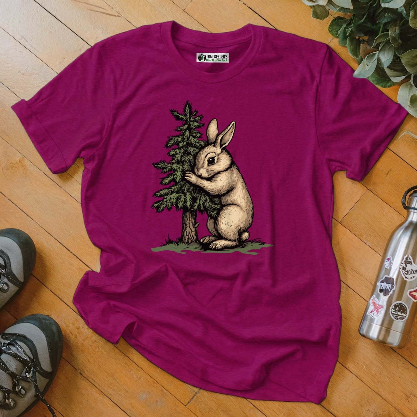 Rabbit Tree Hugger T-Shirt