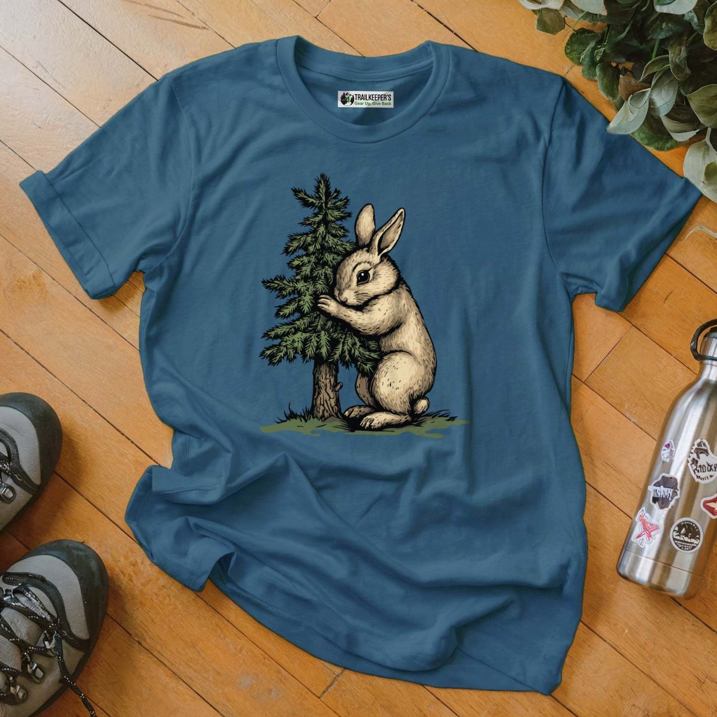Rabbit Tree Hugger T-Shirt