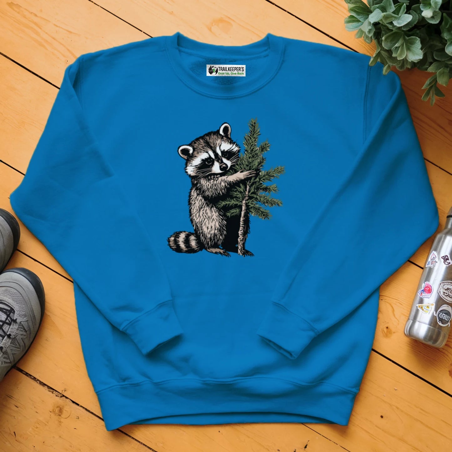 Raccoon Tree Hugger Sweatshirt