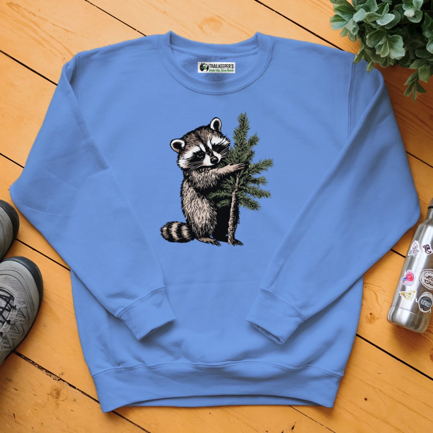 Raccoon Tree Hugger Sweatshirt