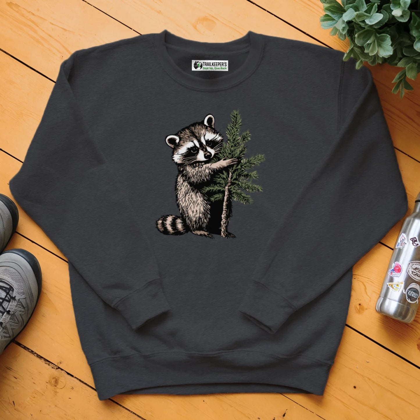 Raccoon Tree Hugger Sweatshirt