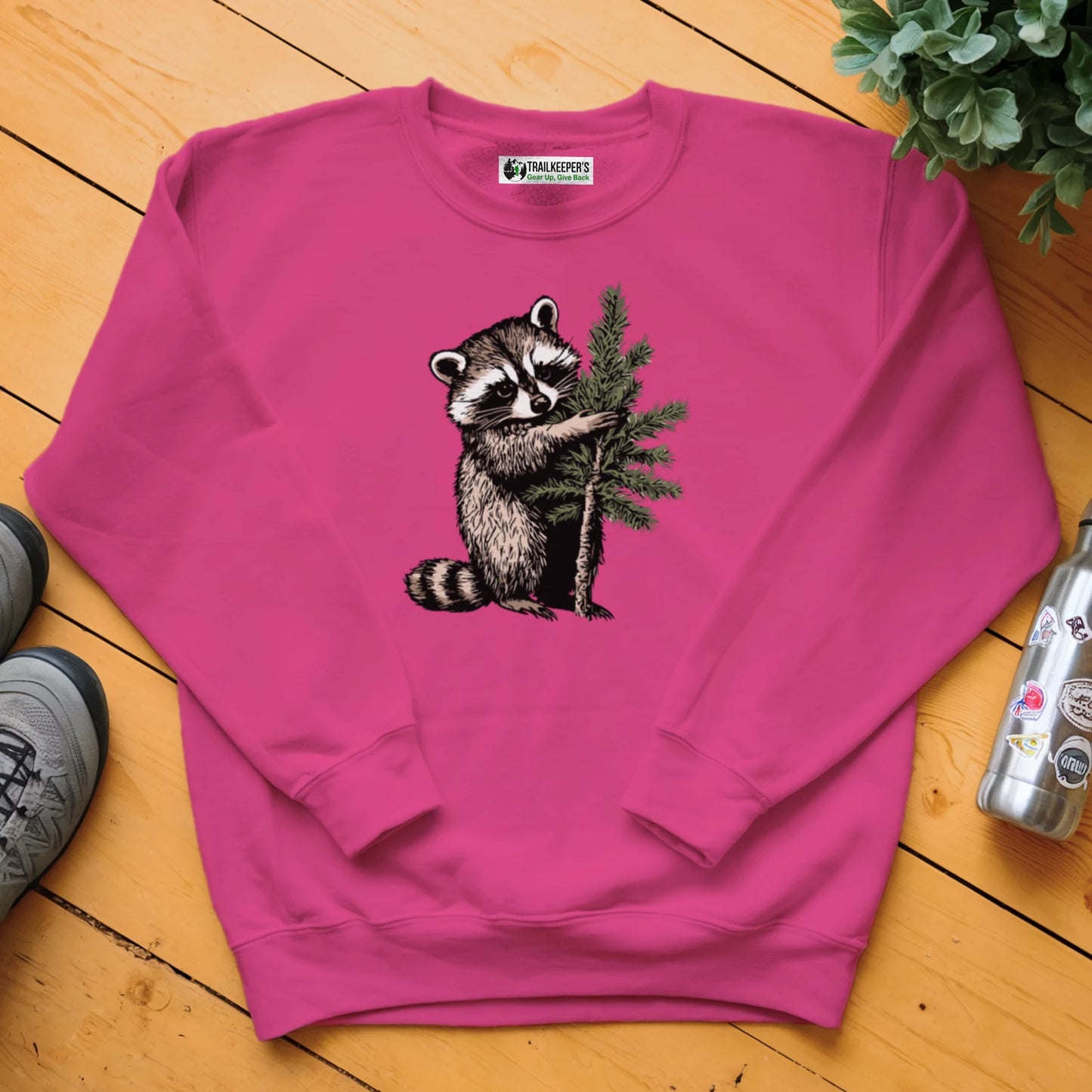 Raccoon Tree Hugger Sweatshirt