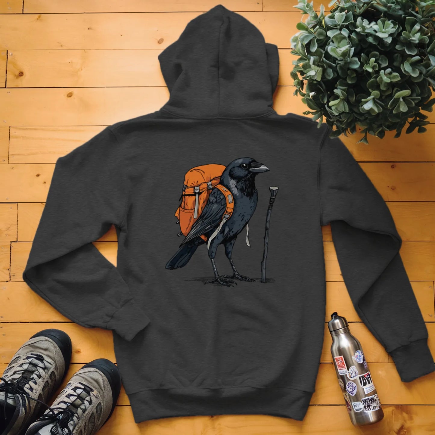 Raven Backpacker Hoodie
