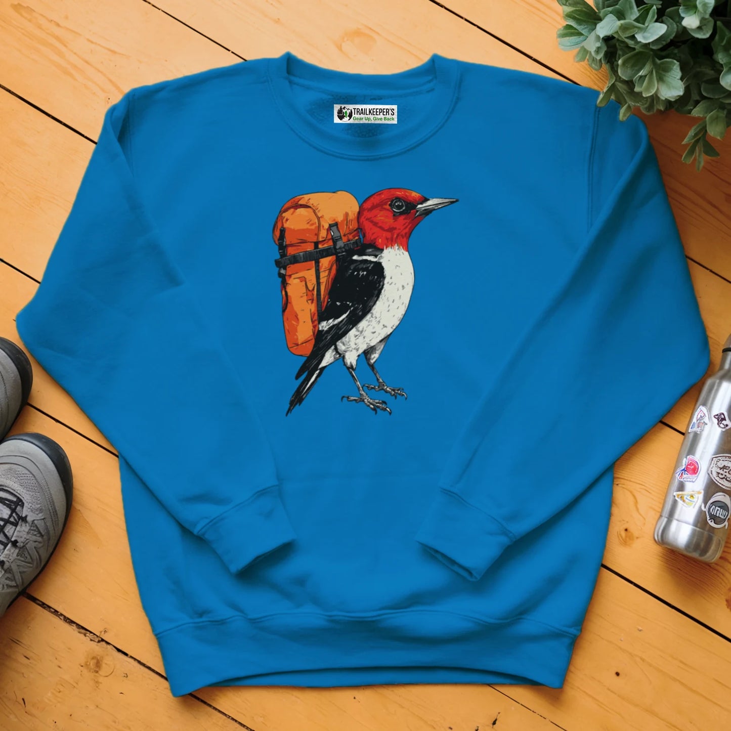 Red-headed Woodpecker Backpacker Sweatshirt