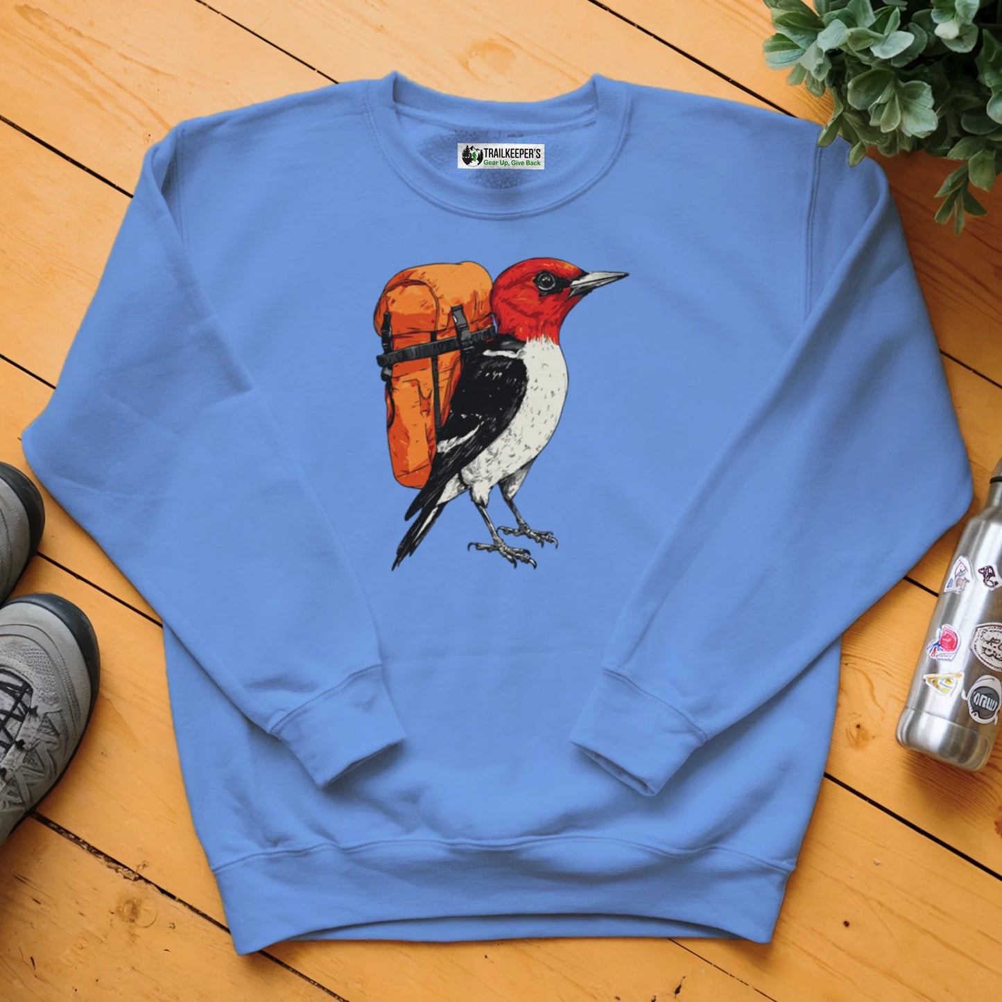 Red-headed Woodpecker Backpacker Sweatshirt