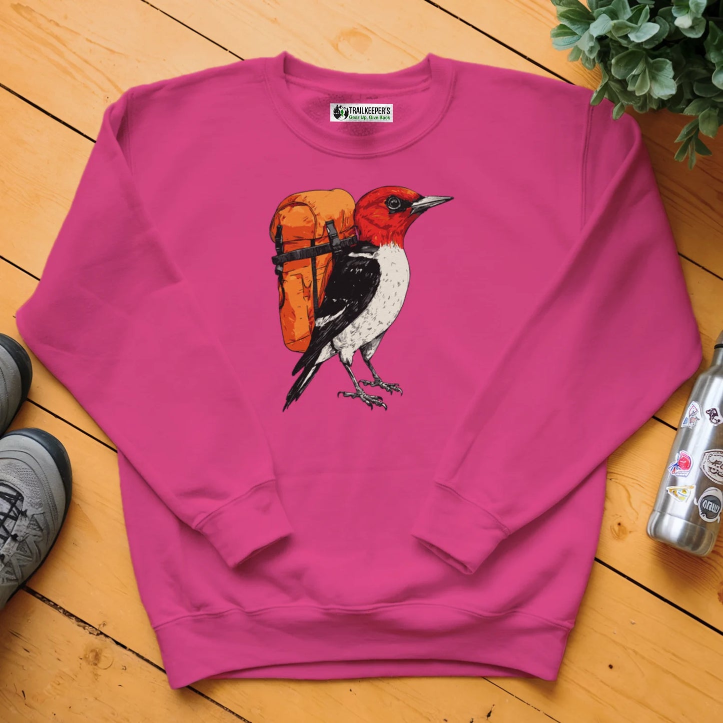 Red-headed Woodpecker Backpacker Sweatshirt
