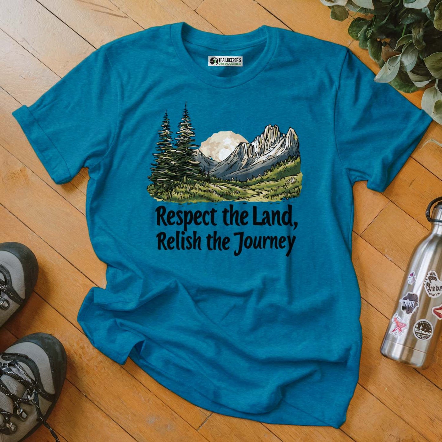 Respect The Land, Relish The Journey T-Shirt