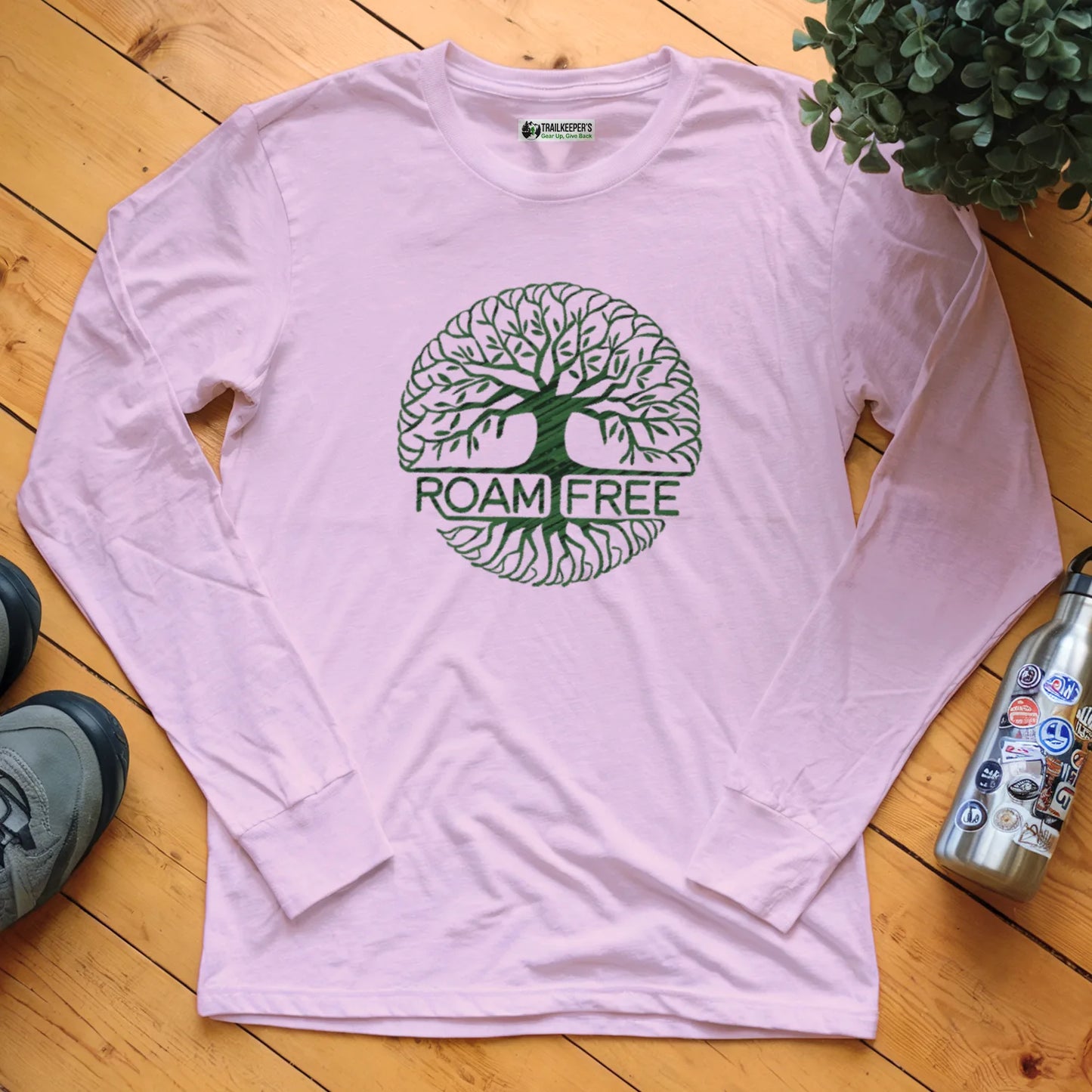 Roam Free Mandala Long Sleeve T-Shirt