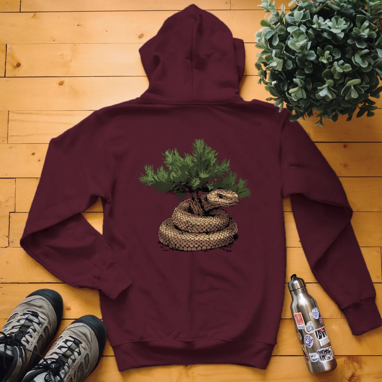 Snake Tree Hugger Hoodie