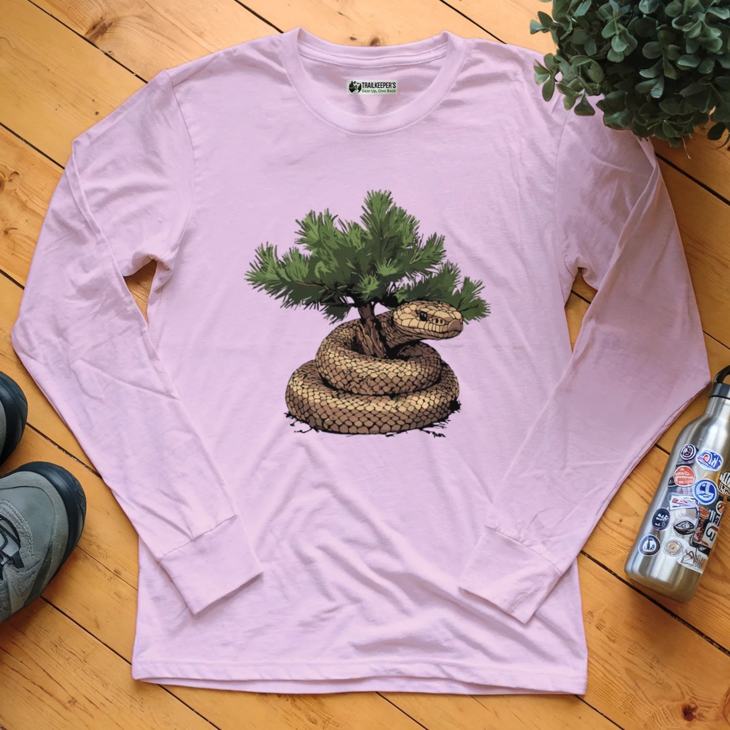 Snake Tree Hugger Long Sleeve T-Shirt