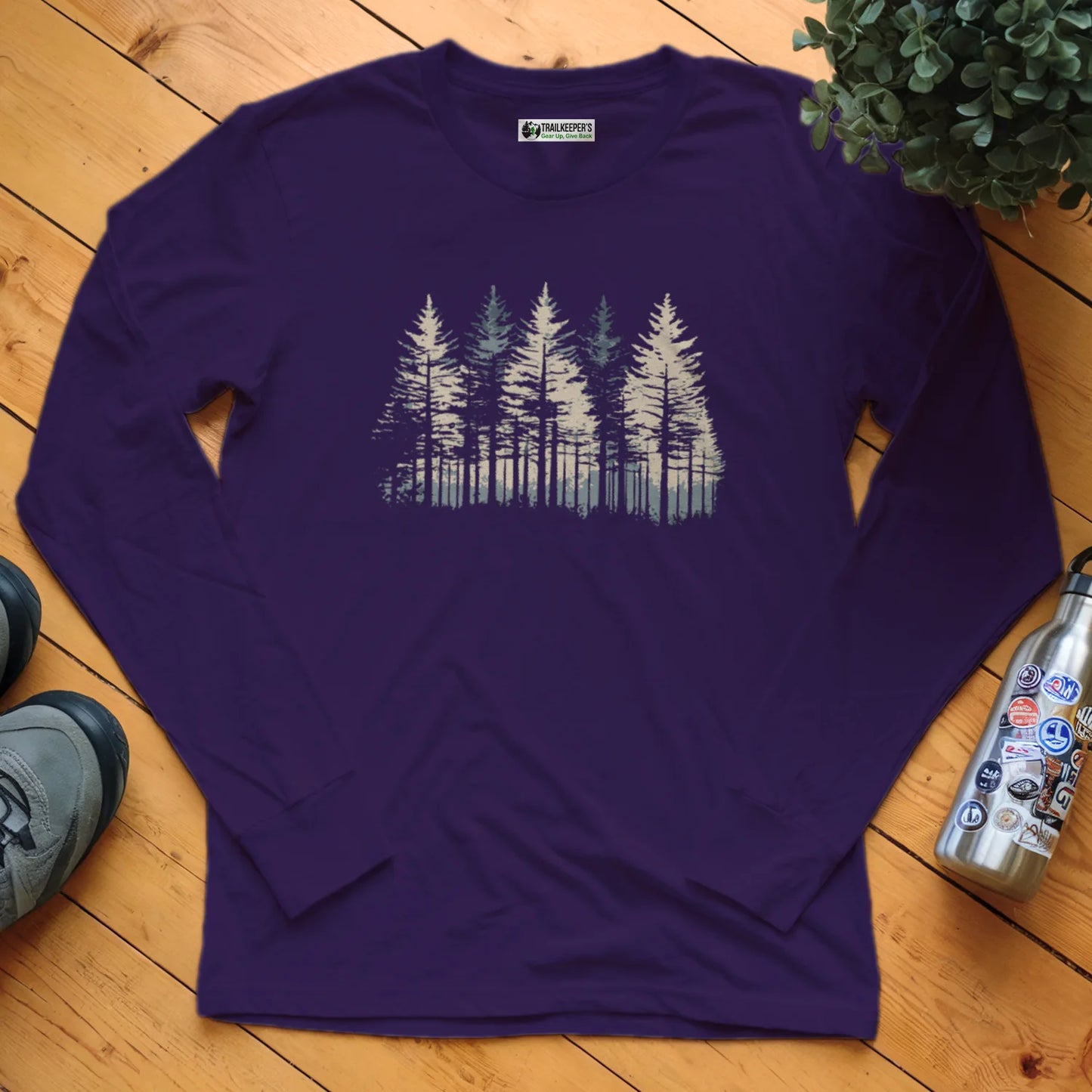 Sparse Forest Long Sleeve T-Shirt
