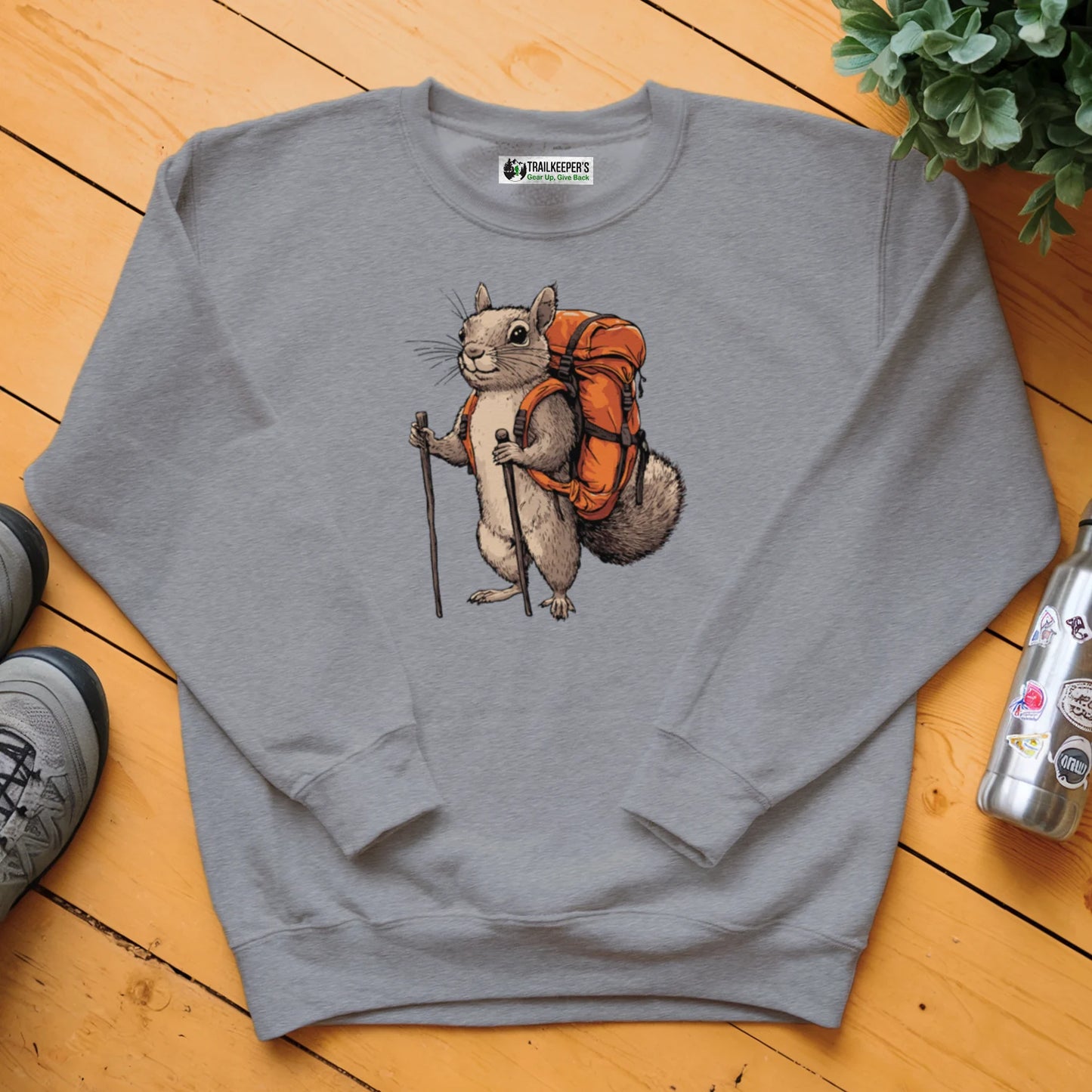 Squirrel Backpacker Sweatshirt