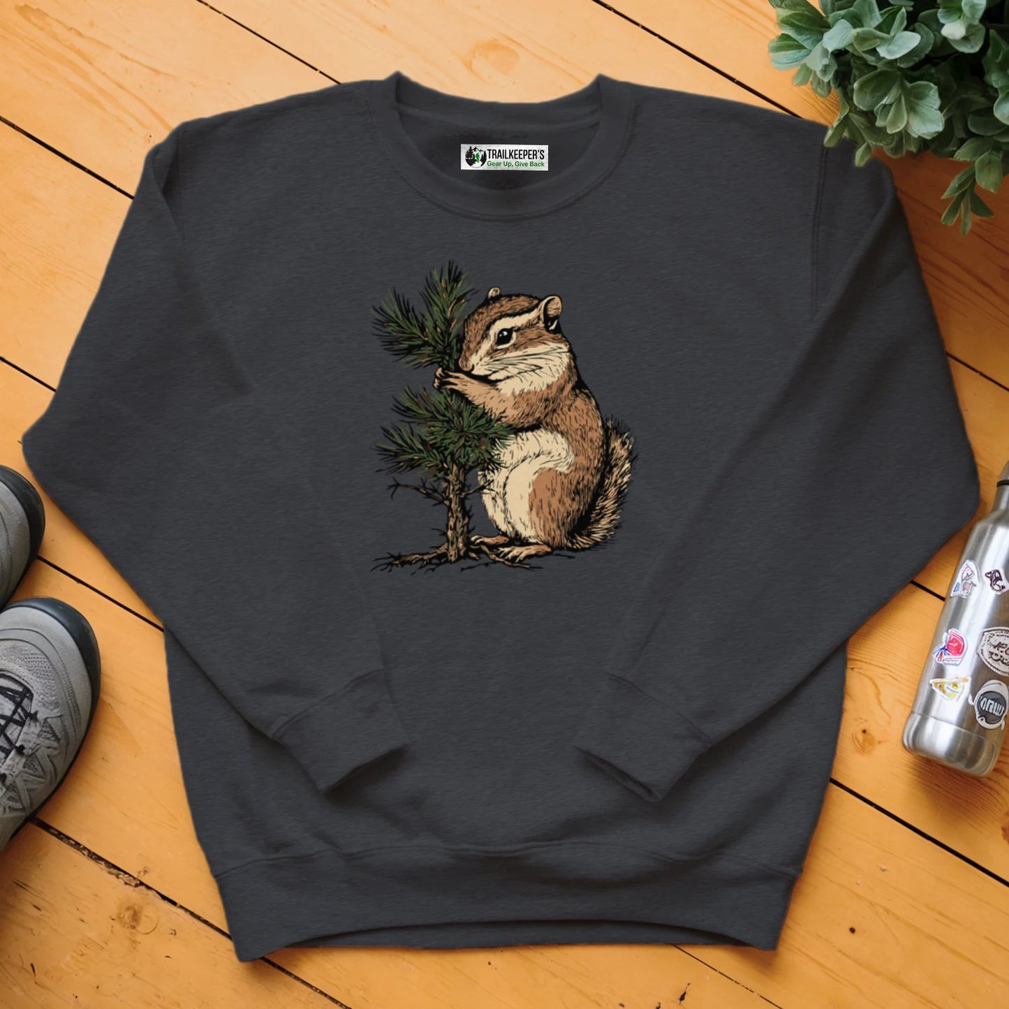 Squirrel Tree Hugger Sweatshirt