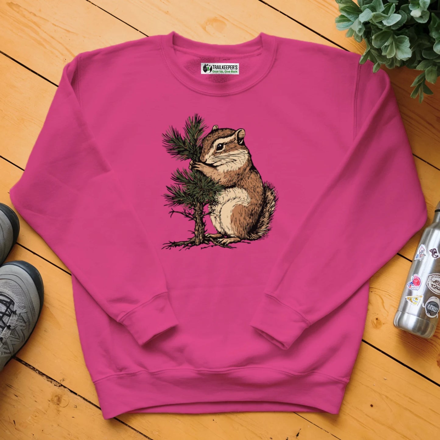 Squirrel Tree Hugger Sweatshirt