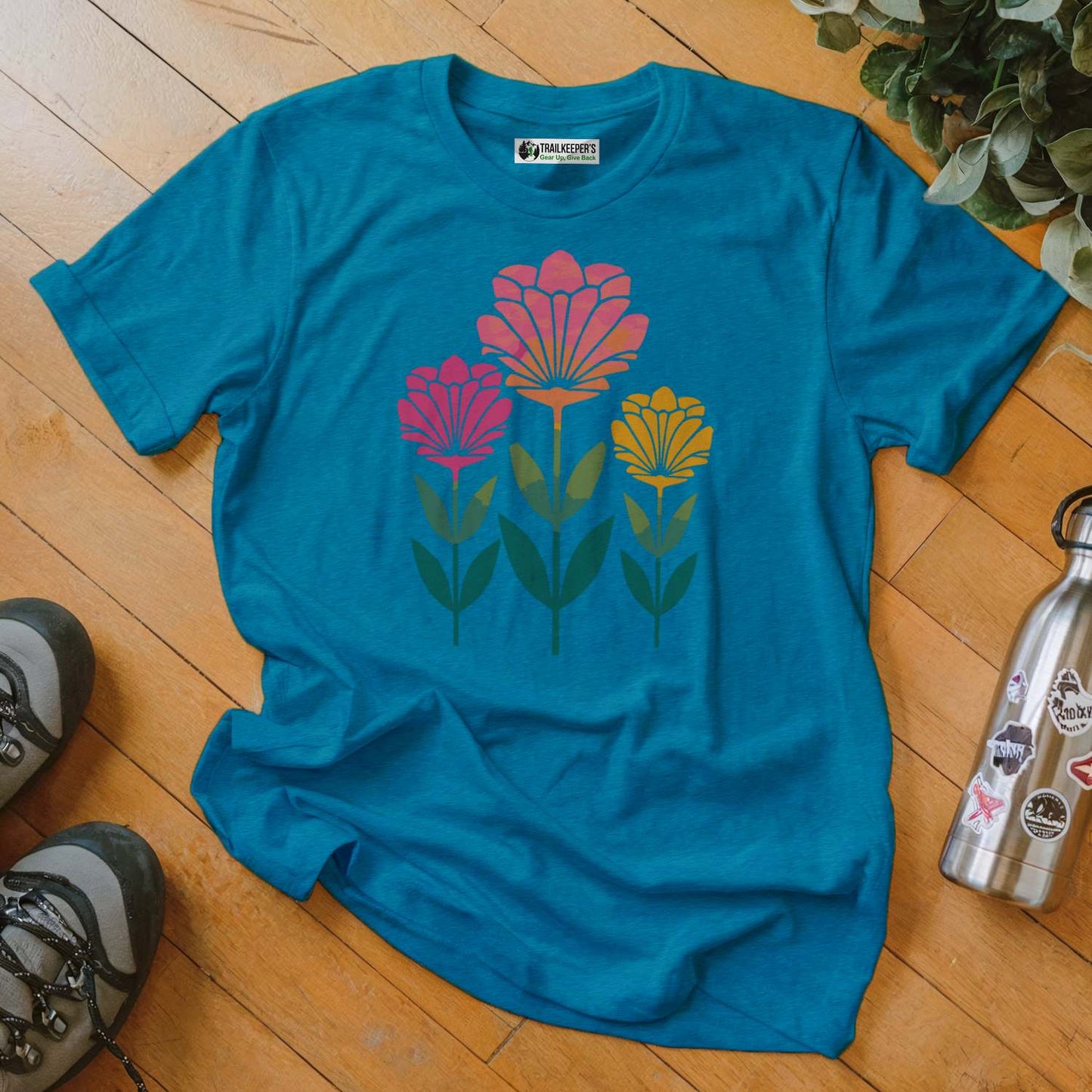 Three Flowers T-Shirt