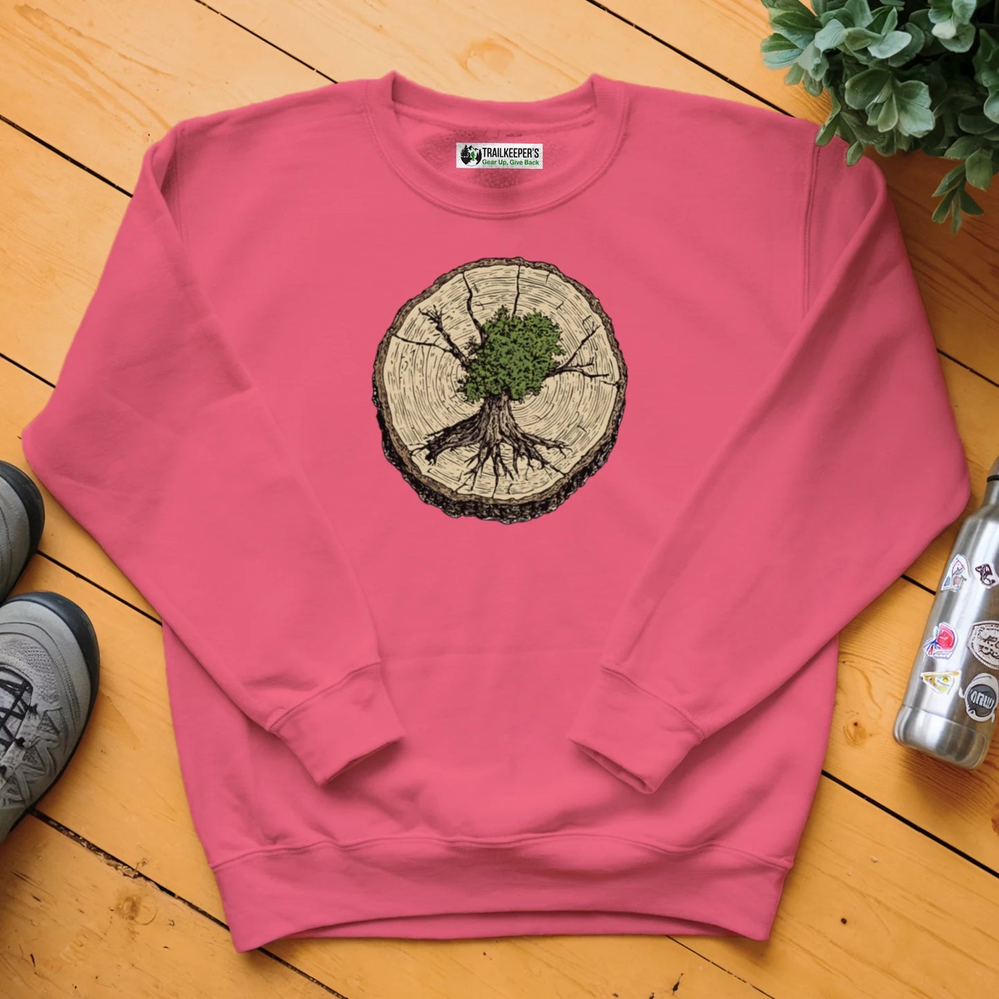 Tree Growing From Tree Sweatshirt
