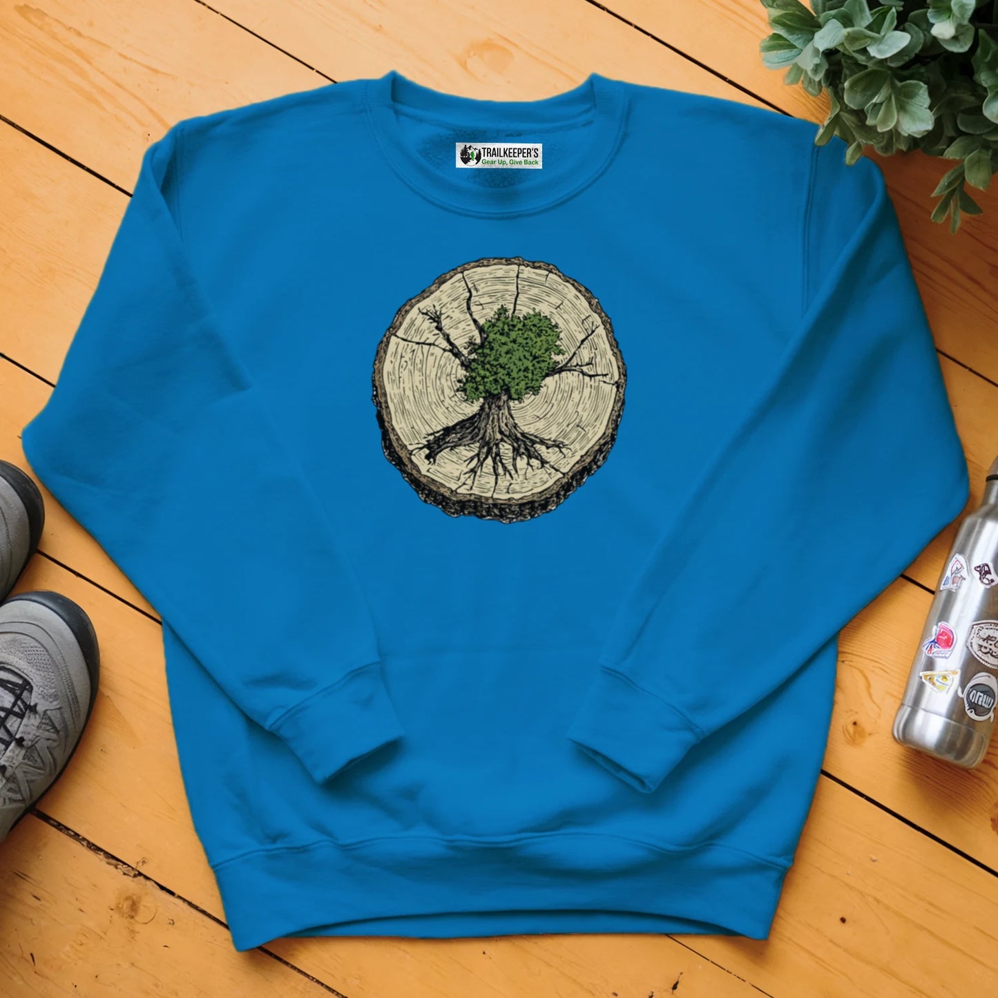 Tree Growing From Tree Sweatshirt