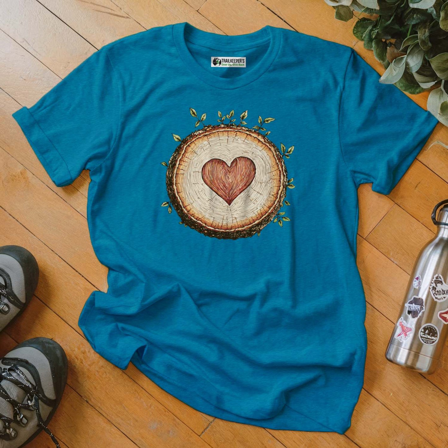 Tree Heart Wood T-Shirt