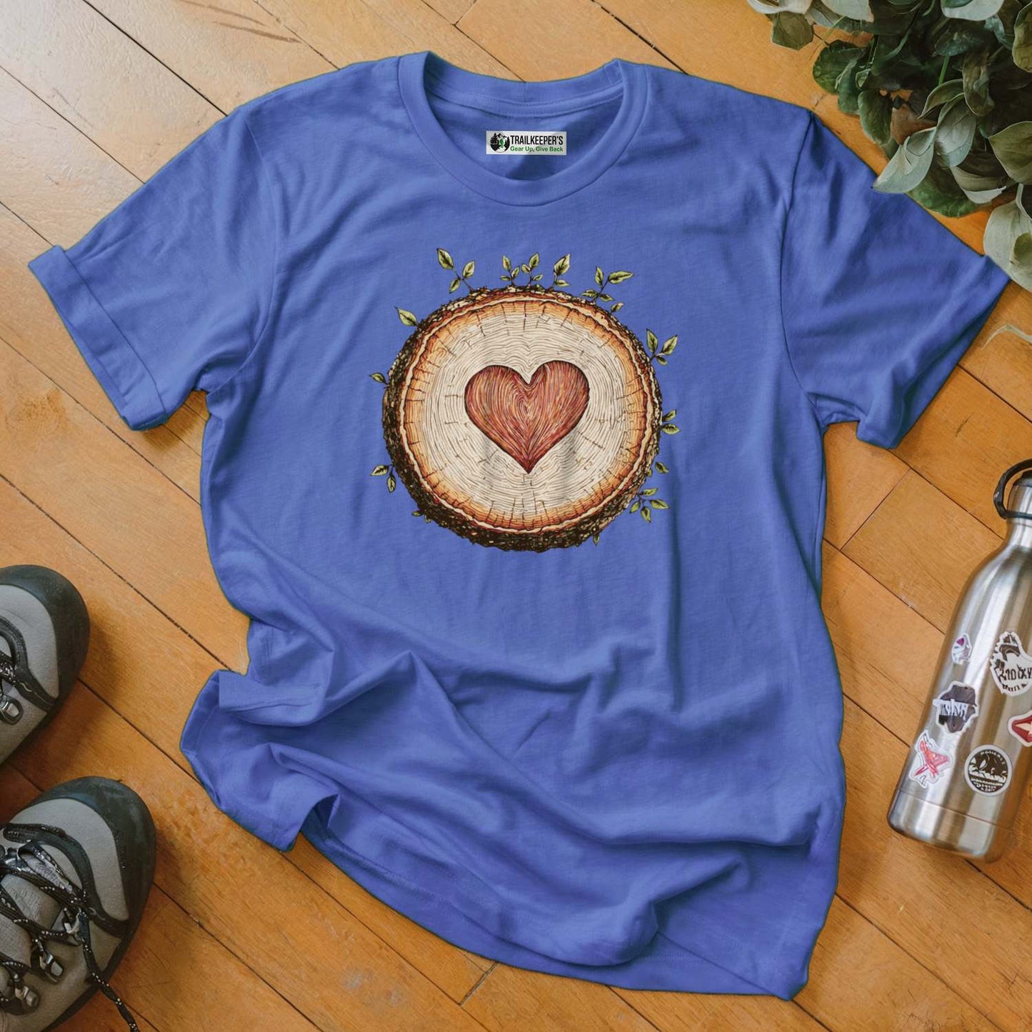 Tree Heart Wood T-Shirt