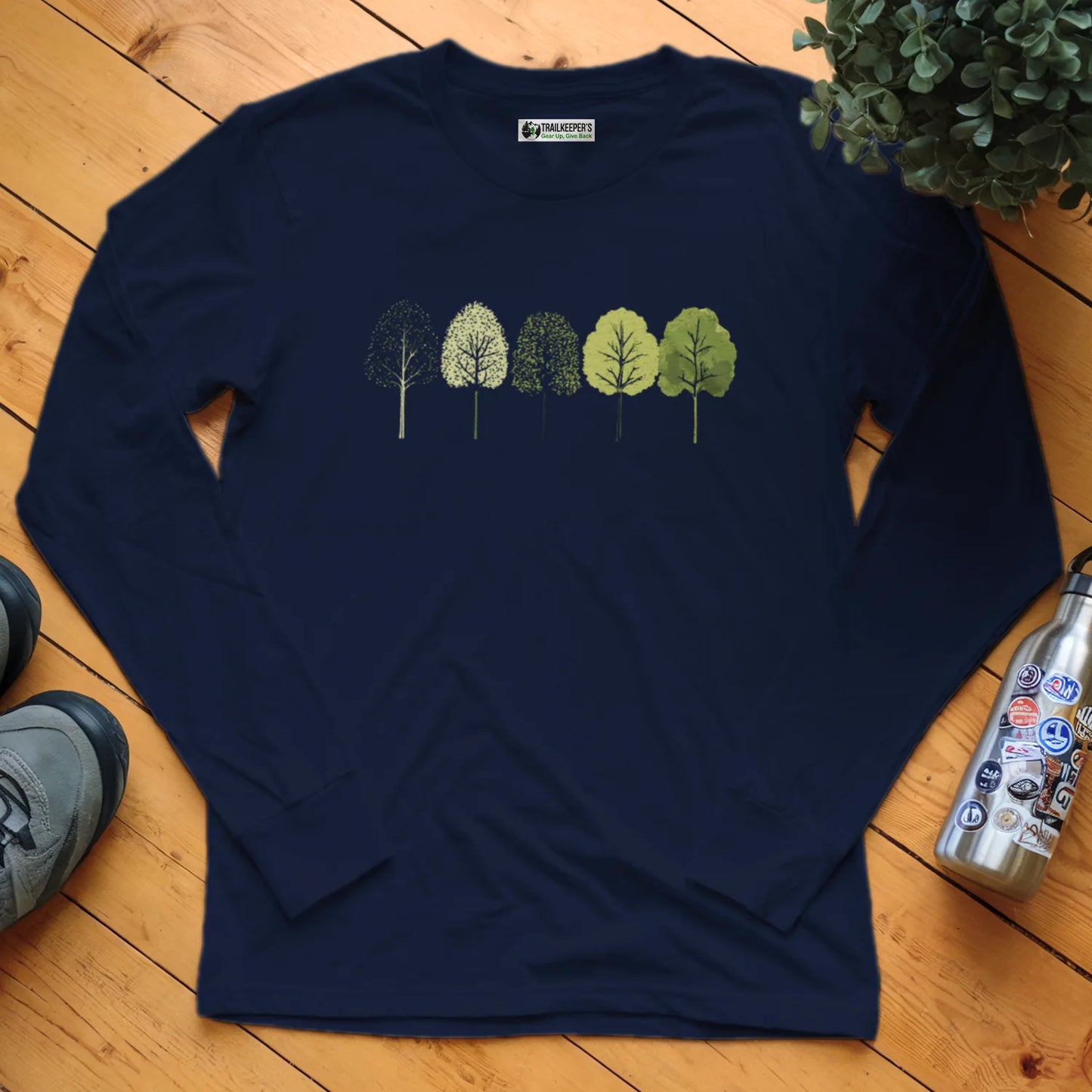 Tree Row Long Sleeve T-Shirt