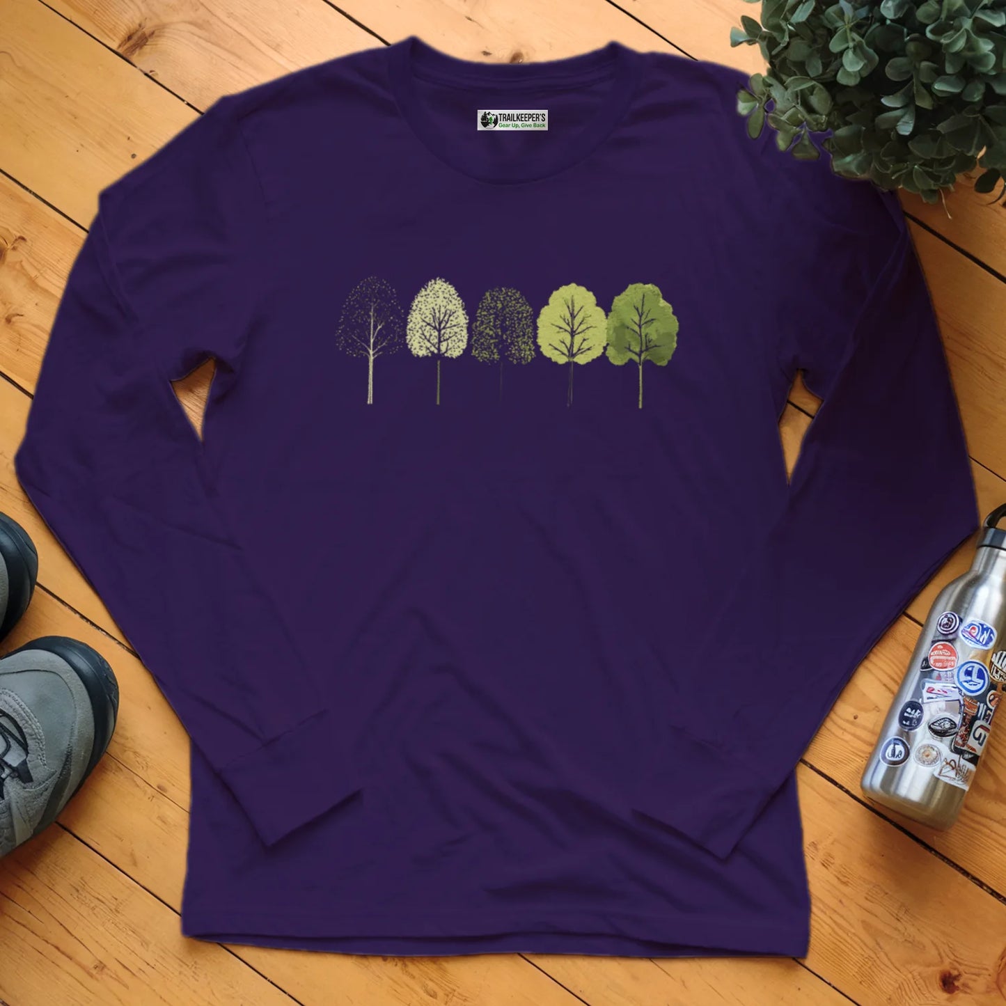 Tree Row Long Sleeve T-Shirt