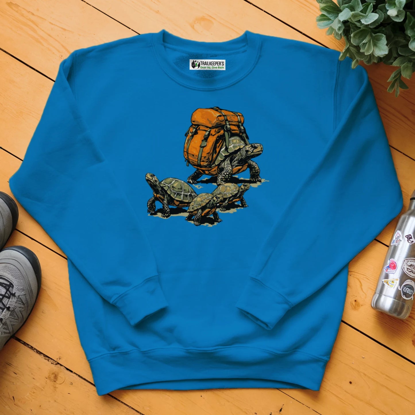 Turtle Backpacker Family Sweatshirt