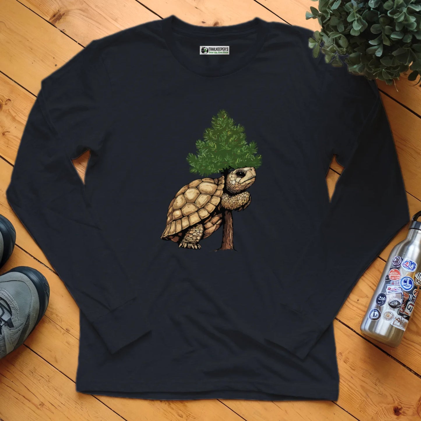 Turtle Tree Hugger Long Sleeve T-Shirt