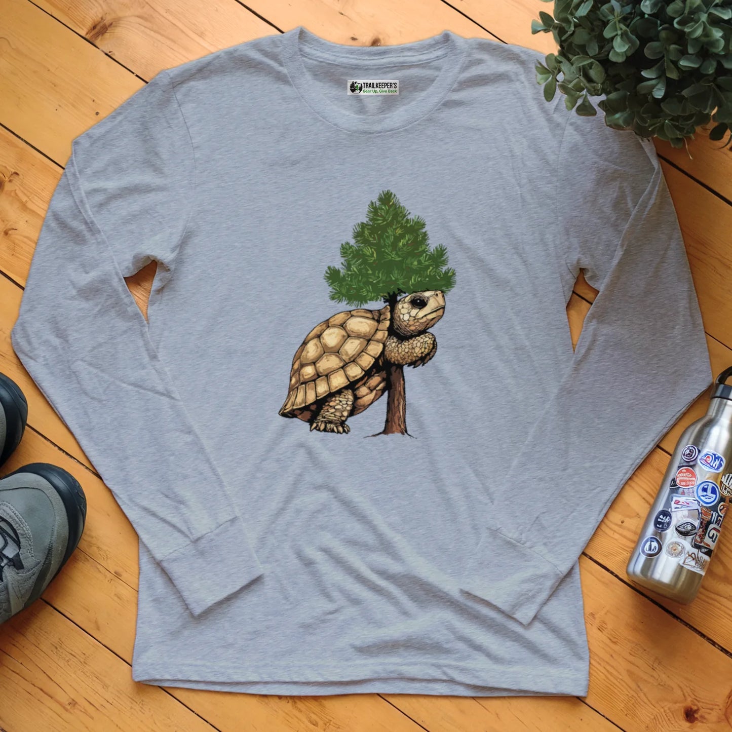 Turtle Tree Hugger Long Sleeve T-Shirt