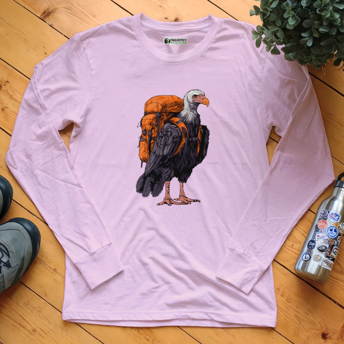 Vulture Backpacker Long Sleeve T-Shirt
