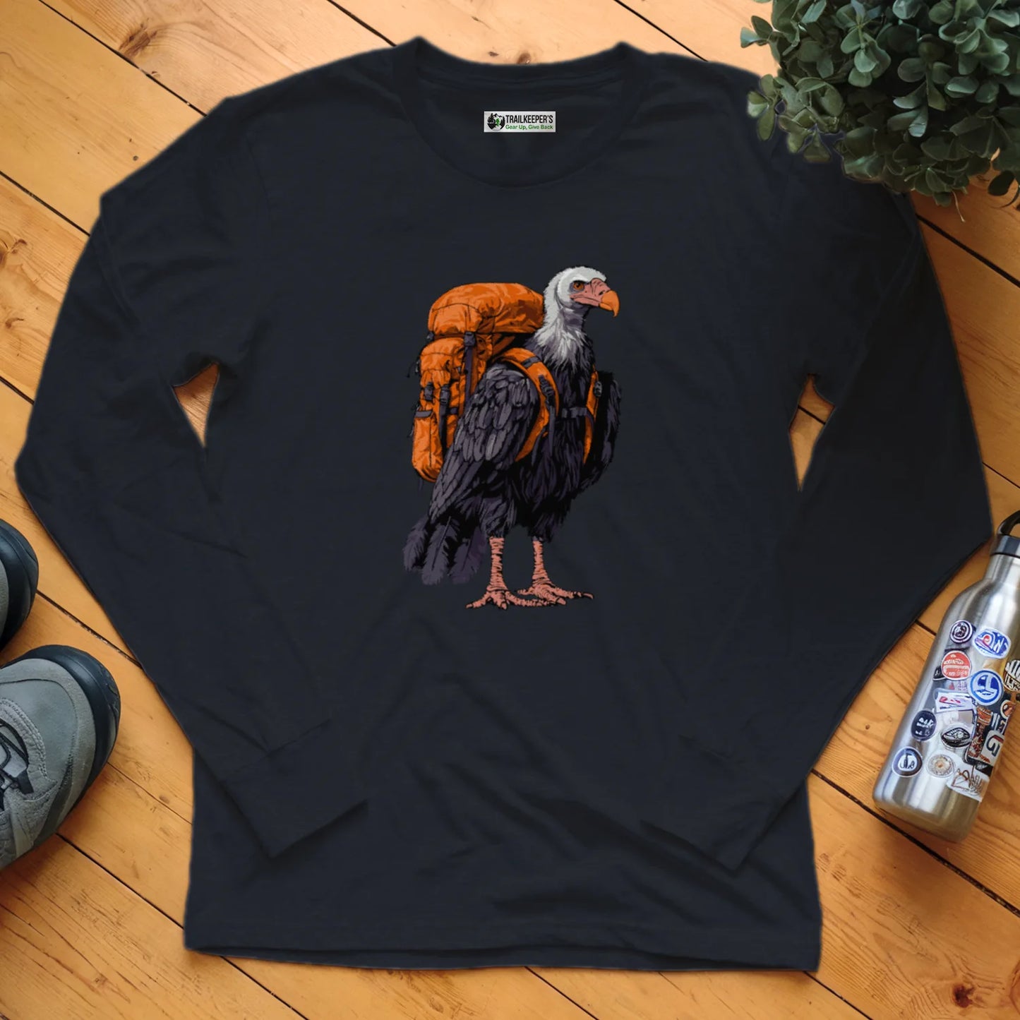Vulture Backpacker Long Sleeve T-Shirt