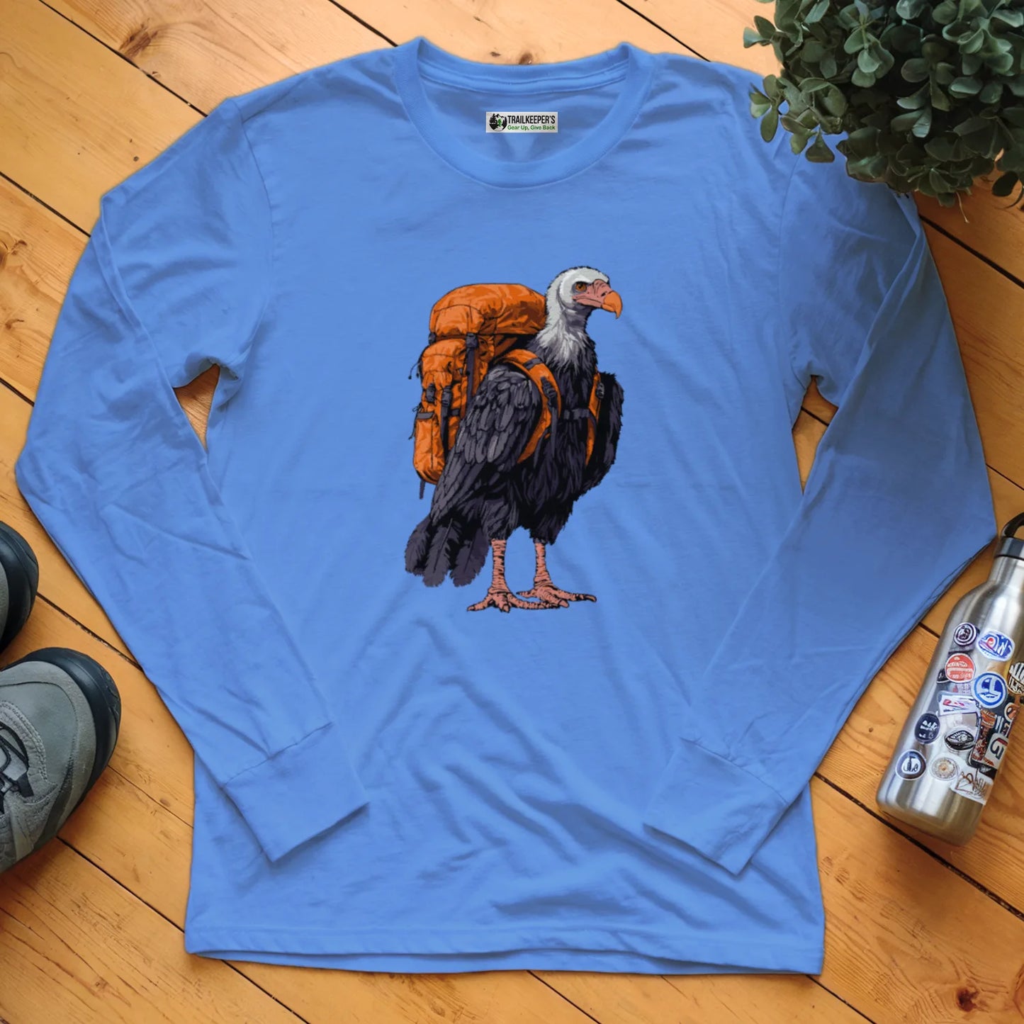 Vulture Backpacker Long Sleeve T-Shirt