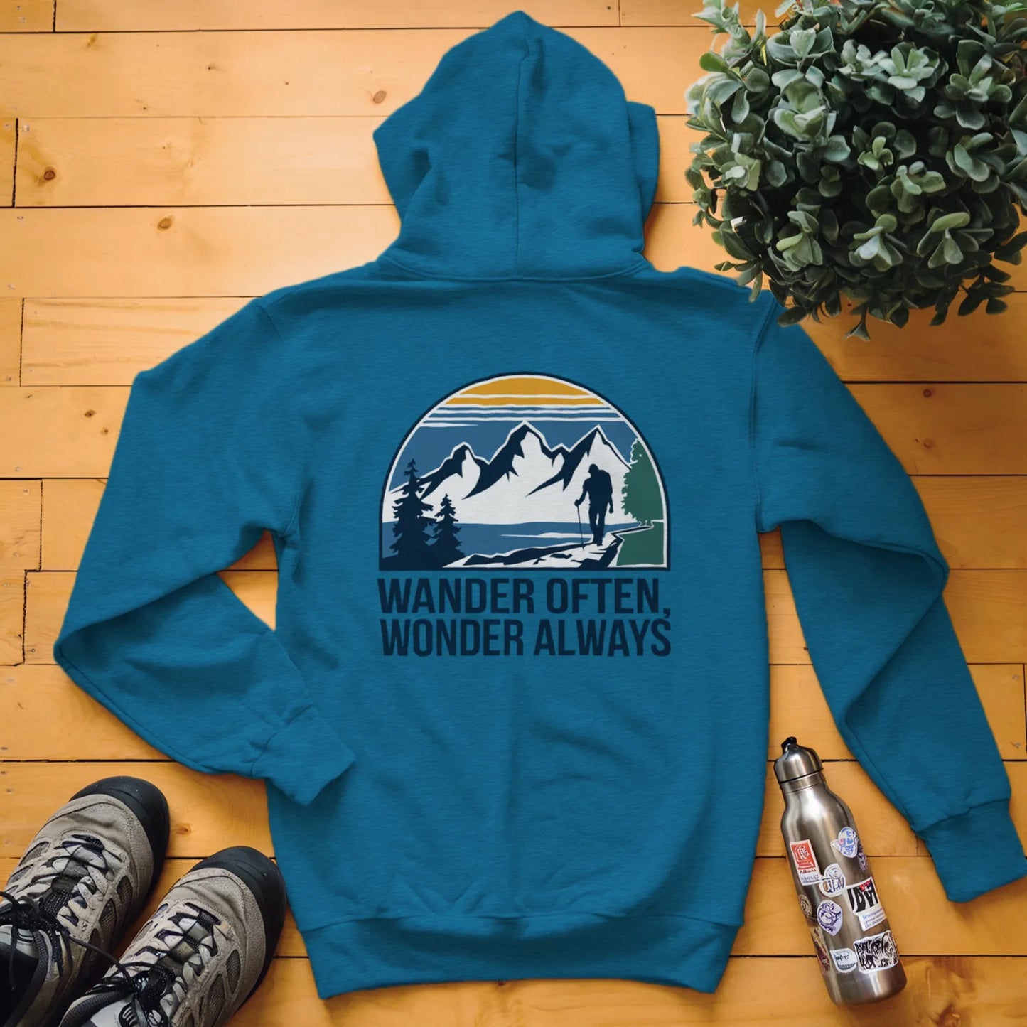 Wander Often, Wonder Always Hoodie