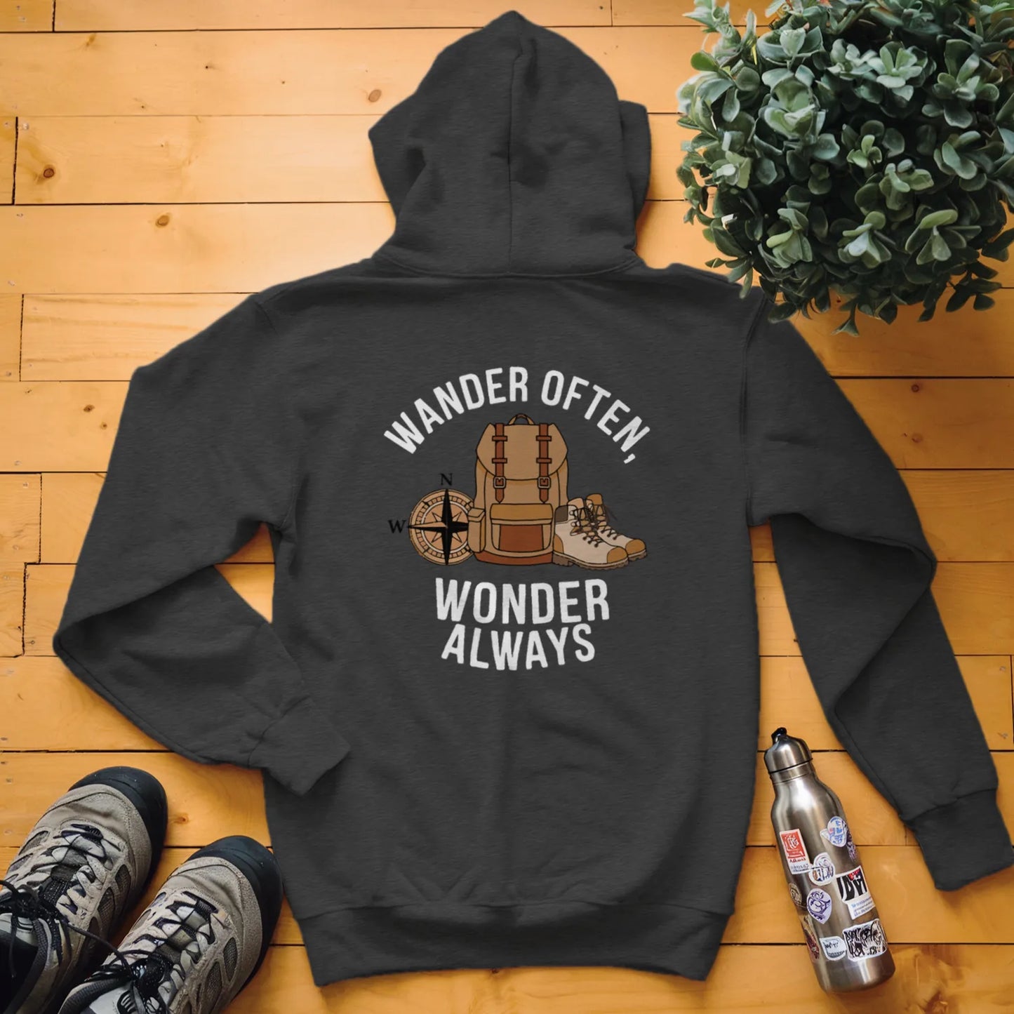 Wander Often, Wonder Always Hoodie