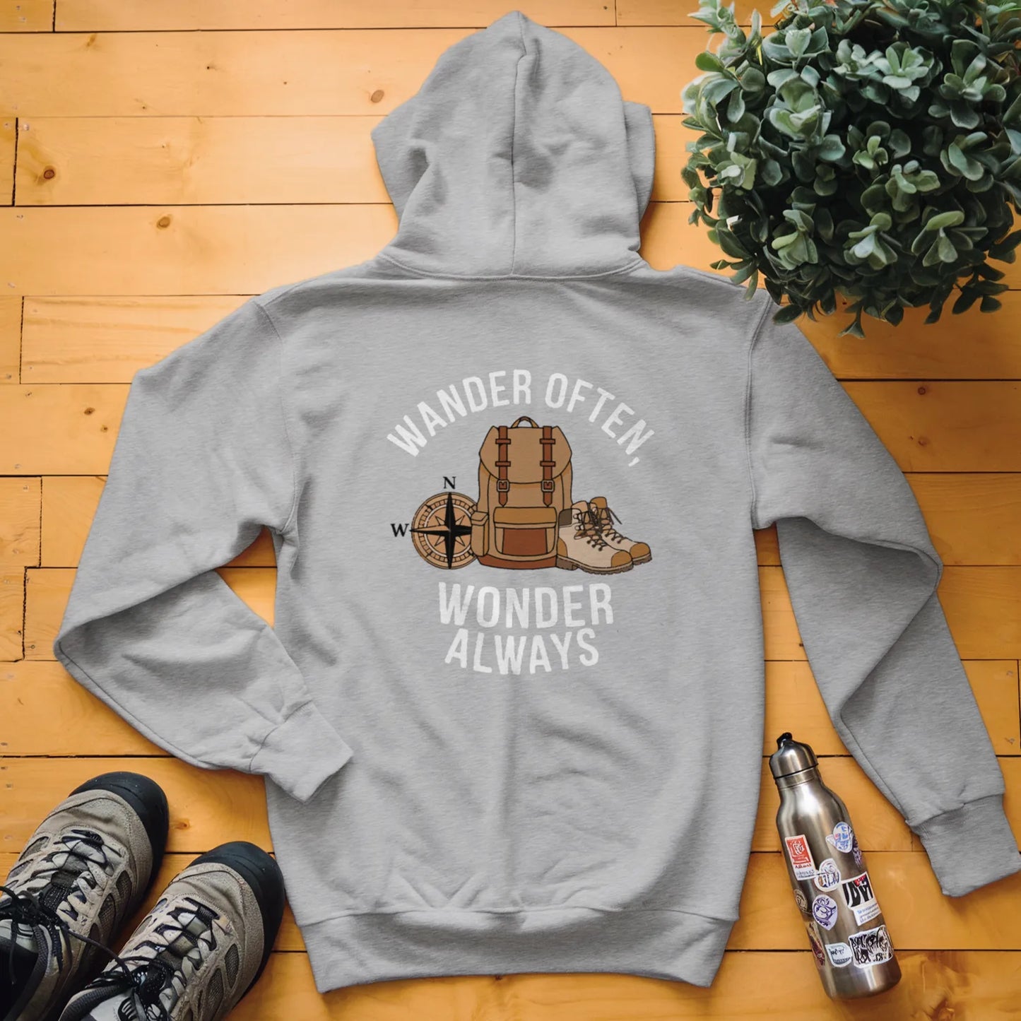 Wander Often, Wonder Always Hoodie