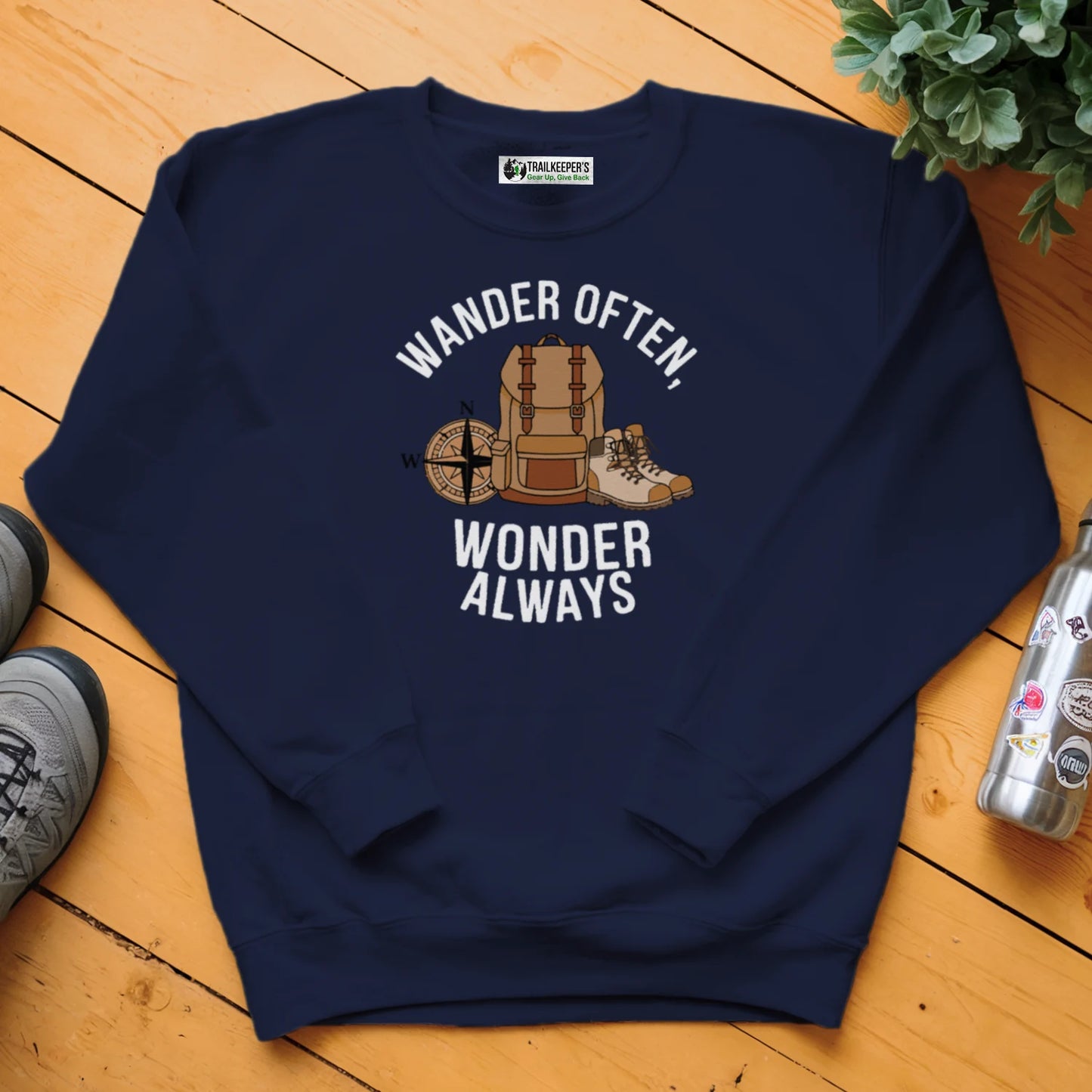 Wander Often, Wonder Always Sweatshirt