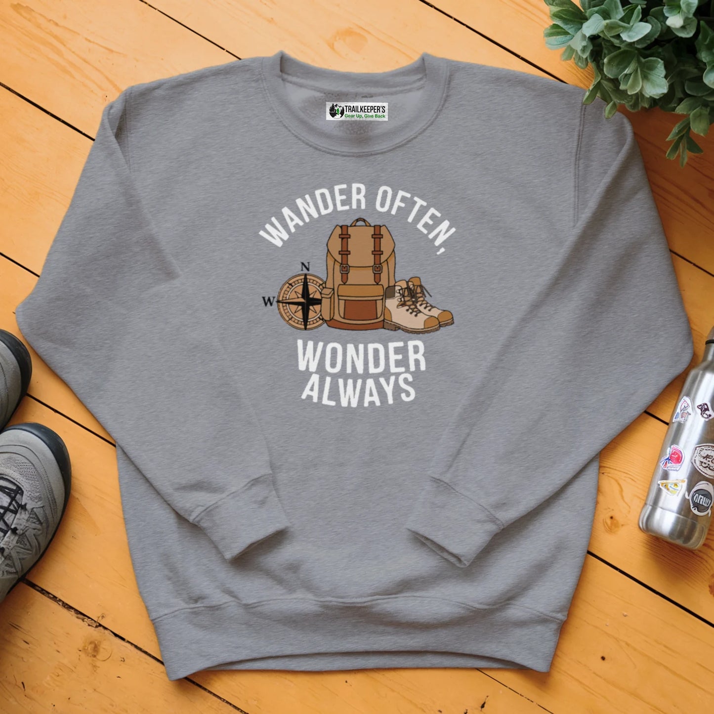 Wander Often, Wonder Always Sweatshirt