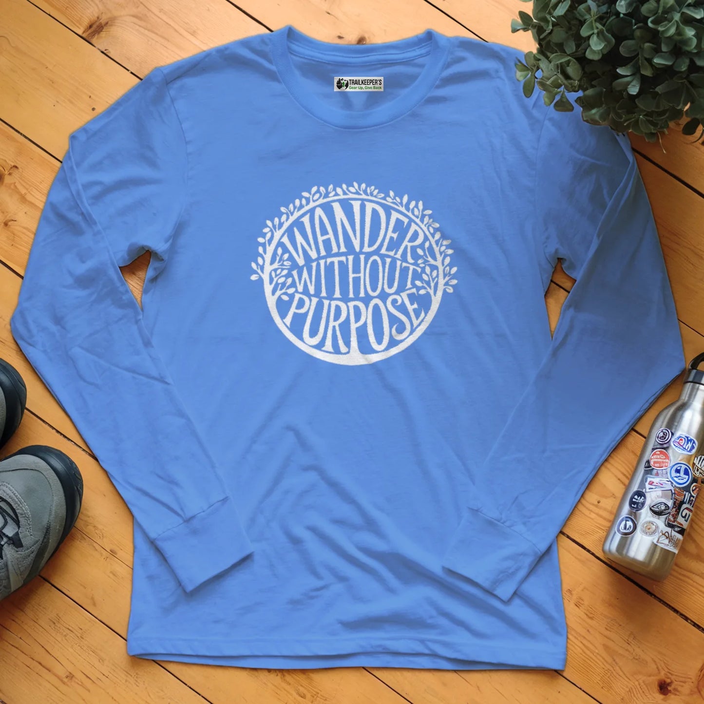 Wander Without Purpose Long Sleeve T-Shirt