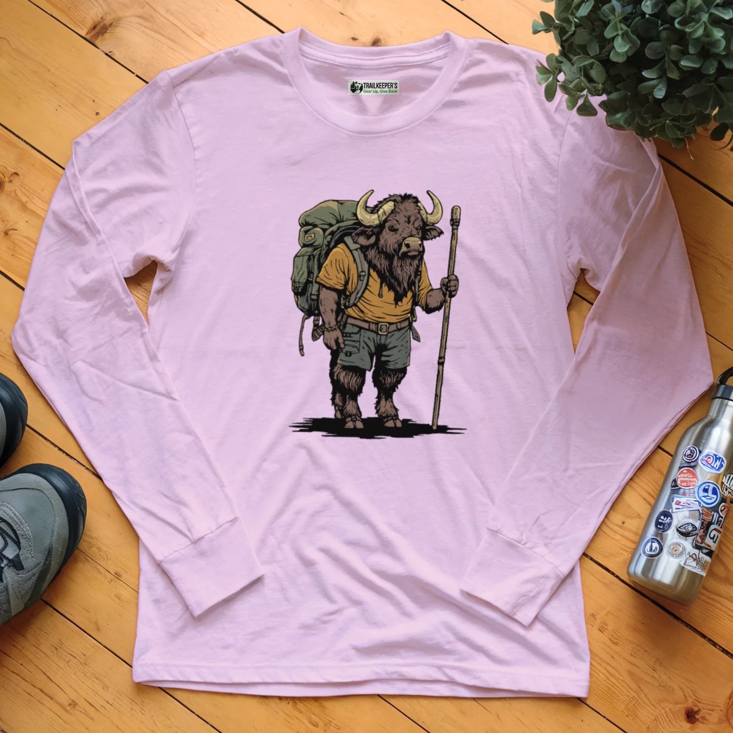 Water Buffalo Backpacker Long Sleeve T-Shirt